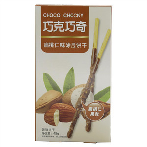 巧克巧奇扁桃仁味涂层饼干