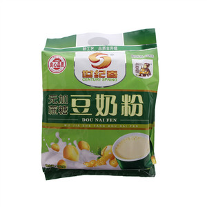 世纪春无加蔗糖豆奶粉