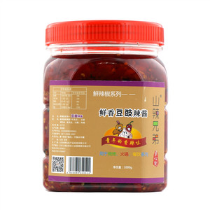 山辣兄弟鲜香豆豉辣酱