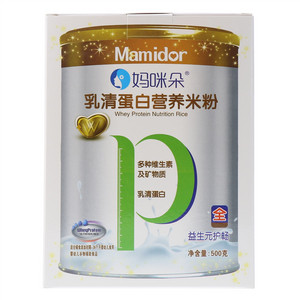 妈咪朵益生元护畅乳清蛋白营养米粉