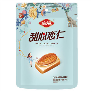 金冠甜心恋仁优果椰奶酥糖