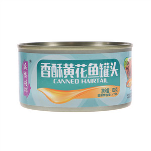 香酥黄花鱼罐头