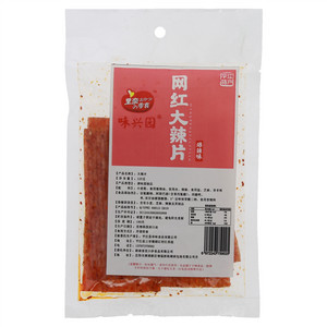 味兴园里奈零食爆辣味网红大辣片