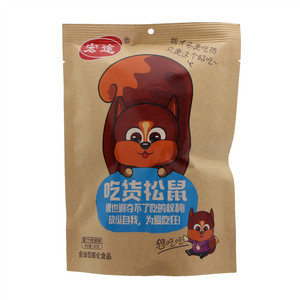 吃货松鼠 蜜汁烤翅味（含油型膨化食品）