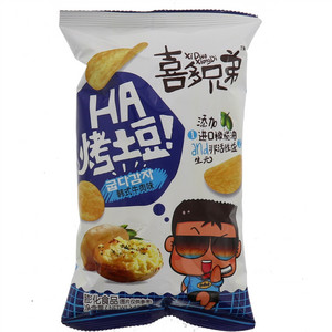 喜多兄弟牛肉味烤土豆膨化食品
