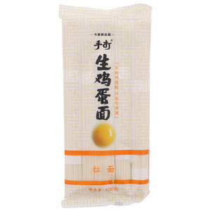 手打生鸡蛋面花色挂面（拉面）