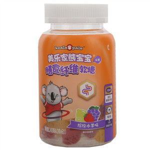 美乐家熊宝宝缤纷水果味膳食纤维软糖