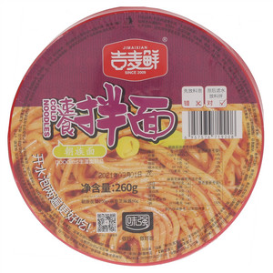 吉麦鲜速食拌面（生湿面制品）-朝鲜面