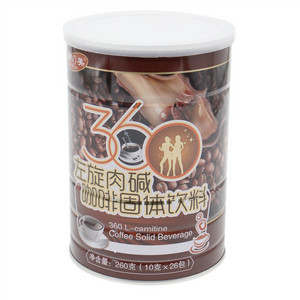 柳の美360左旋肉碱咖啡固体饮料