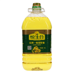 悦生合压榨一级菜籽油
