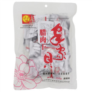 家家贝麻辣味腊肉干