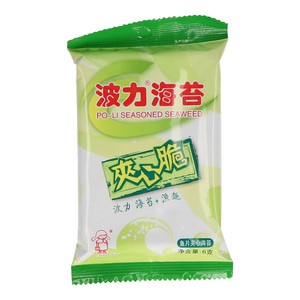 PO-LI FOODS波力夹心鱼片海苔(调味紫菜)