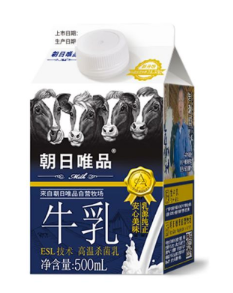唯品牛乳高温杀菌乳