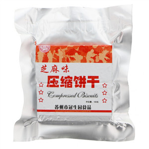 苏之冠芝麻味压缩饼干