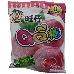 旺仔QQ糖水蜜桃味凝胶糖果