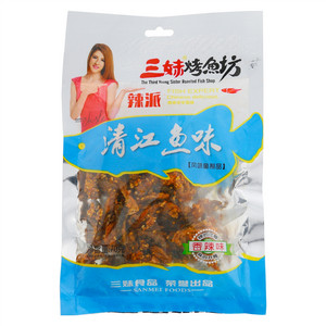 三妹烤鱼坊香辣味清江鱼味风味鱼制品