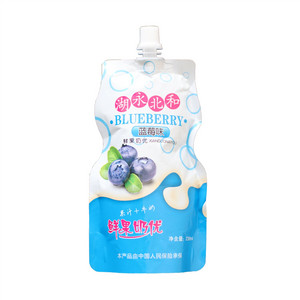 湖北永和蓝莓味鲜果奶优