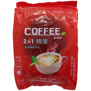 贝妮熊速溶三合一原味咖啡