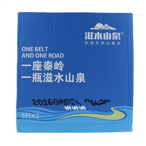 滋水山泉饮用天然山泉水5升×2