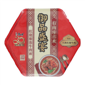 康师傅御品盛宴 红烧臻选牛肉面