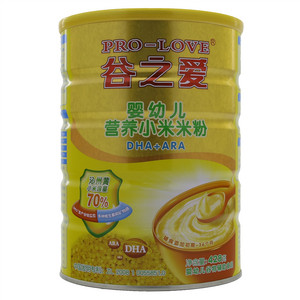 谷之爱婴幼儿营养小米米粉 DNA+ARA