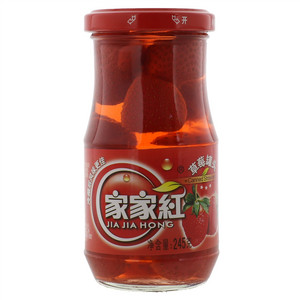 245克糖水草莓罐头