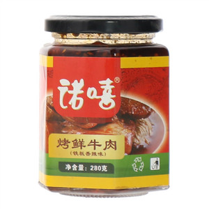 诺嘻铁板香辣味烤鲜牛肉