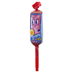 美乐笛草莓味棒棒糖