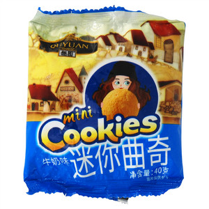 趣园牛奶味迷你曲奇