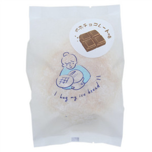 食海食品巧克力味冰面包