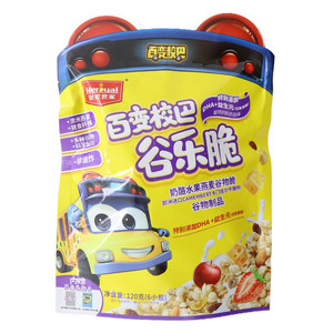 皇麦世家百变校巴奶酪水果燕麦谷乐脆