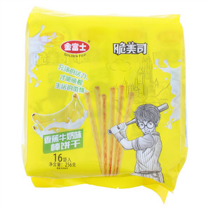 金富士脆美司香蕉牛奶味棒饼干