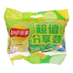 乐事组合包(原味+黄瓜+青柠)56克*3包