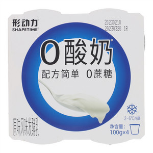形动力0酸奶原味风味发酵乳