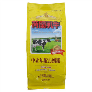 荷兰乳牛中老年配方奶粉400g袋装