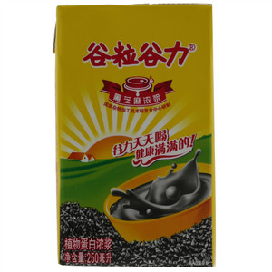 谷粒谷力黑芝麻浓浆