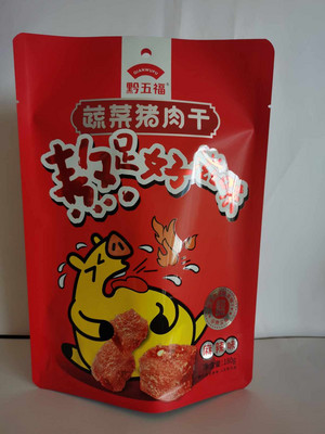 蔬菜猪肉干（麻辣味）