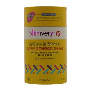 slimvery甜橙益生菌固体饮料