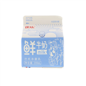 九峰牧场鲜牛奶200ml