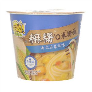 哎呦西式玉米风味米麻糬Q米捞面