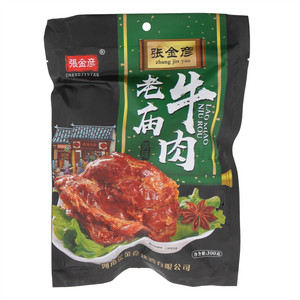 张金彦软包装老庙牛肉