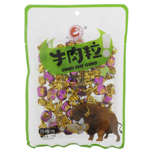 港洲沙嗲味牛肉粒