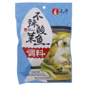 毛哥不辣酸菜鱼调料