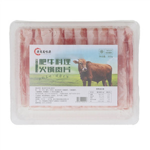 華商美味源复合肥牛料理火锅肉片