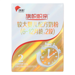 旗帜帜亲较大婴儿配方奶粉（6-12月龄，2段）