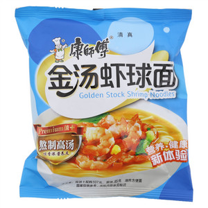 康师傅金汤虾球面