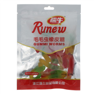 孺牛毛毛虫橡皮糖