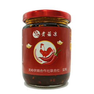 贵菇凉拌手系列农家土鸡肉辣椒酱