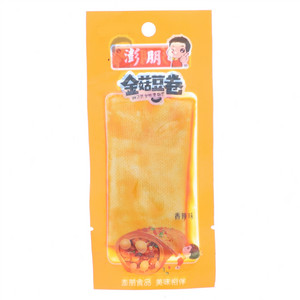 澎朋金菇豆卷（香辣味22克）