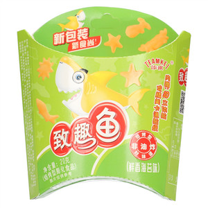 TEAMKEI添祺鲜香海苔味致趣鱼焙烤型膨化食品